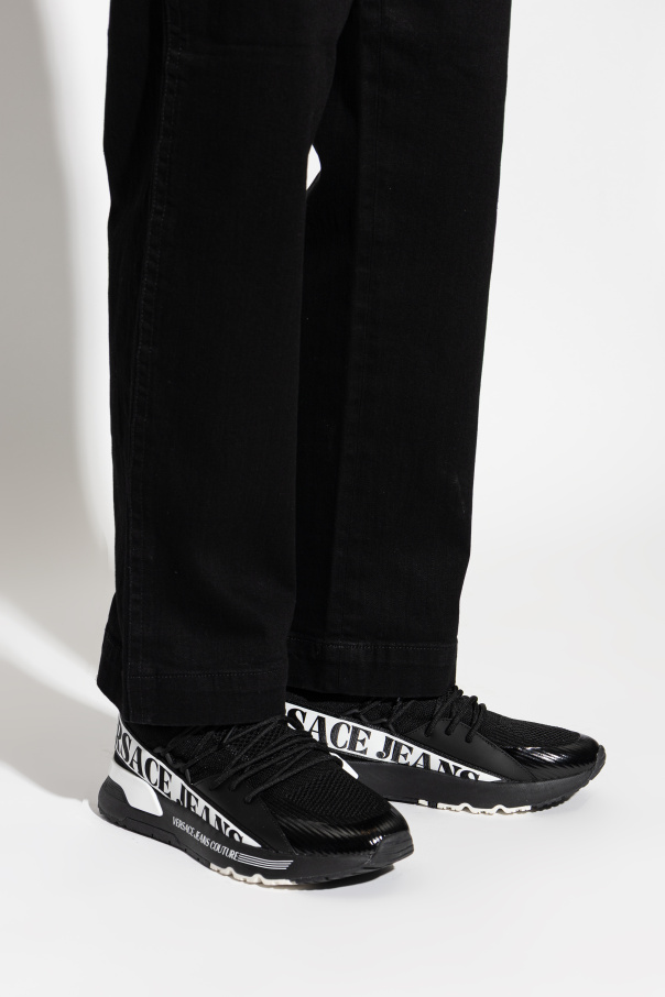 Versace Jeans Couture Buty sportowe z nadrukowanym logo