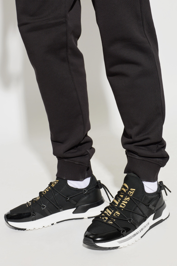 Versace Jeans Couture Buty sportowe z nadrukowanym logo