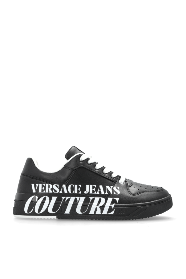 Sports shoes with printed logo od Versace Jeans Couture