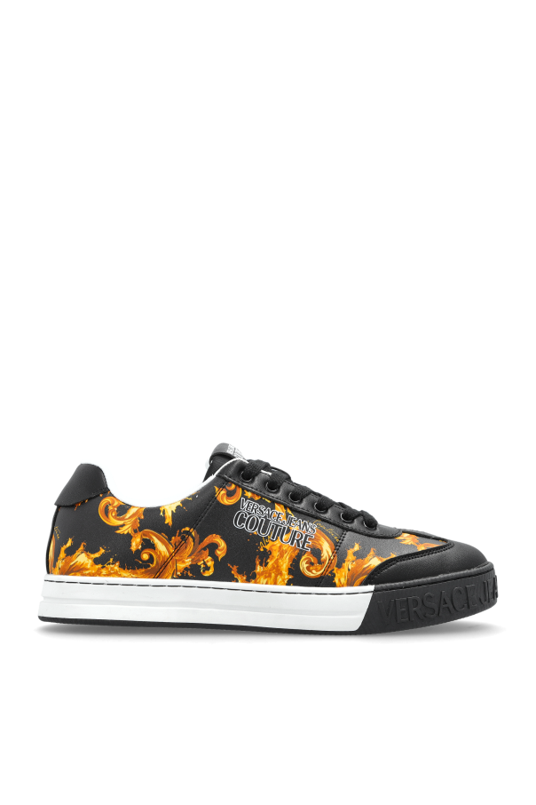 Sports shoes with 'barocco' pattern od Versace Jeans Couture