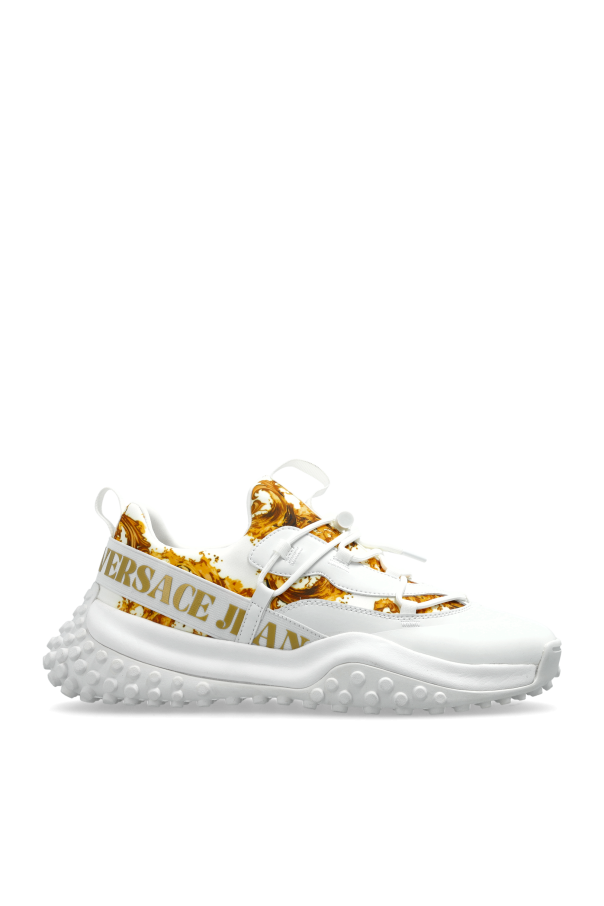 Sports shoes with 'barocco' pattern od Versace Jeans Couture