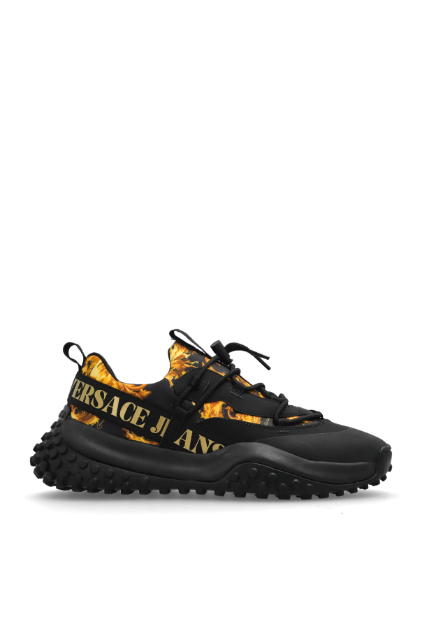 Sports shoes with 'barocco' pattern od Versace Jeans Couture