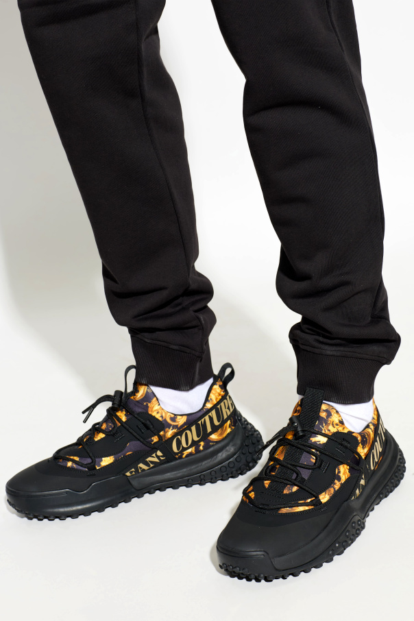 Versace Jeans Couture Sports shoes with "barocco" pattern