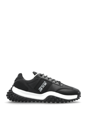 Buty sportowe z nadrukowanym logo od Versace Jeans Couture