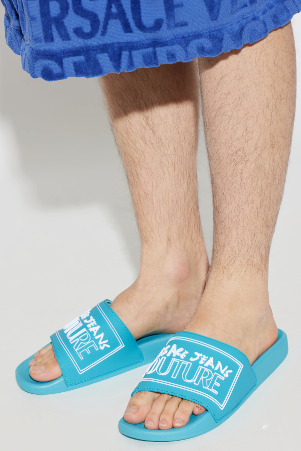 Versace Jeans Couture Rubber flip-flops
