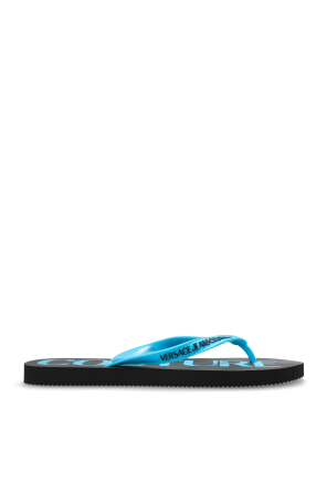 Chanclas de goma con logo