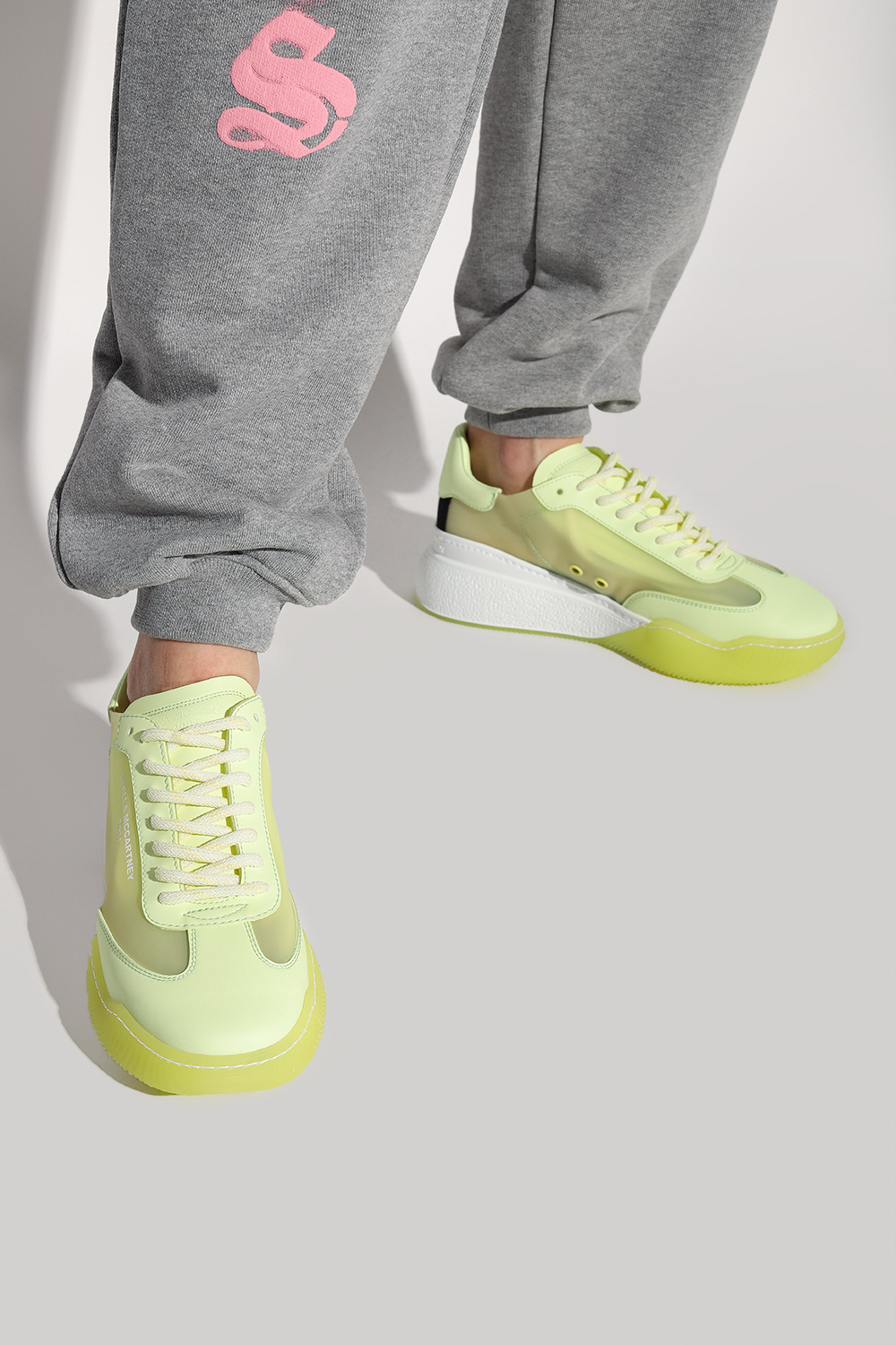 Stella McCartney Semi-transparent sneakers