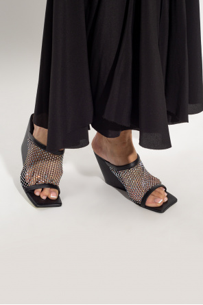 Bejewelled mules od Fabienne stella McCartney