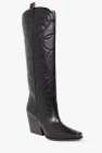 Stella McCartney BLACK ‘Cowboy’ heeled boots