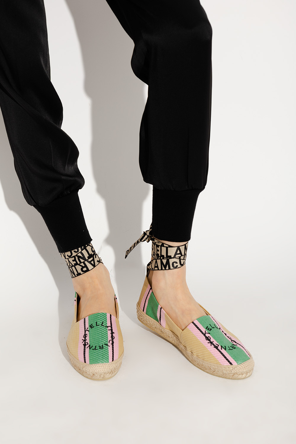 Stella McCartney ‘Gaia’ espadrilles with logo