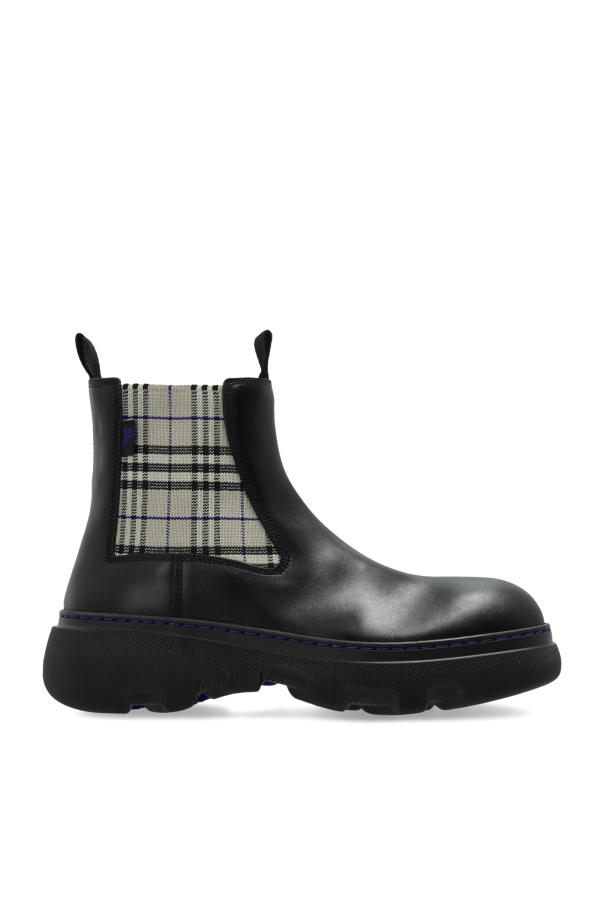 Leather Chelsea Boots 'Creeper', zdjęcie 1 Leather Chelsea Boots 'Creeper' od Burberry