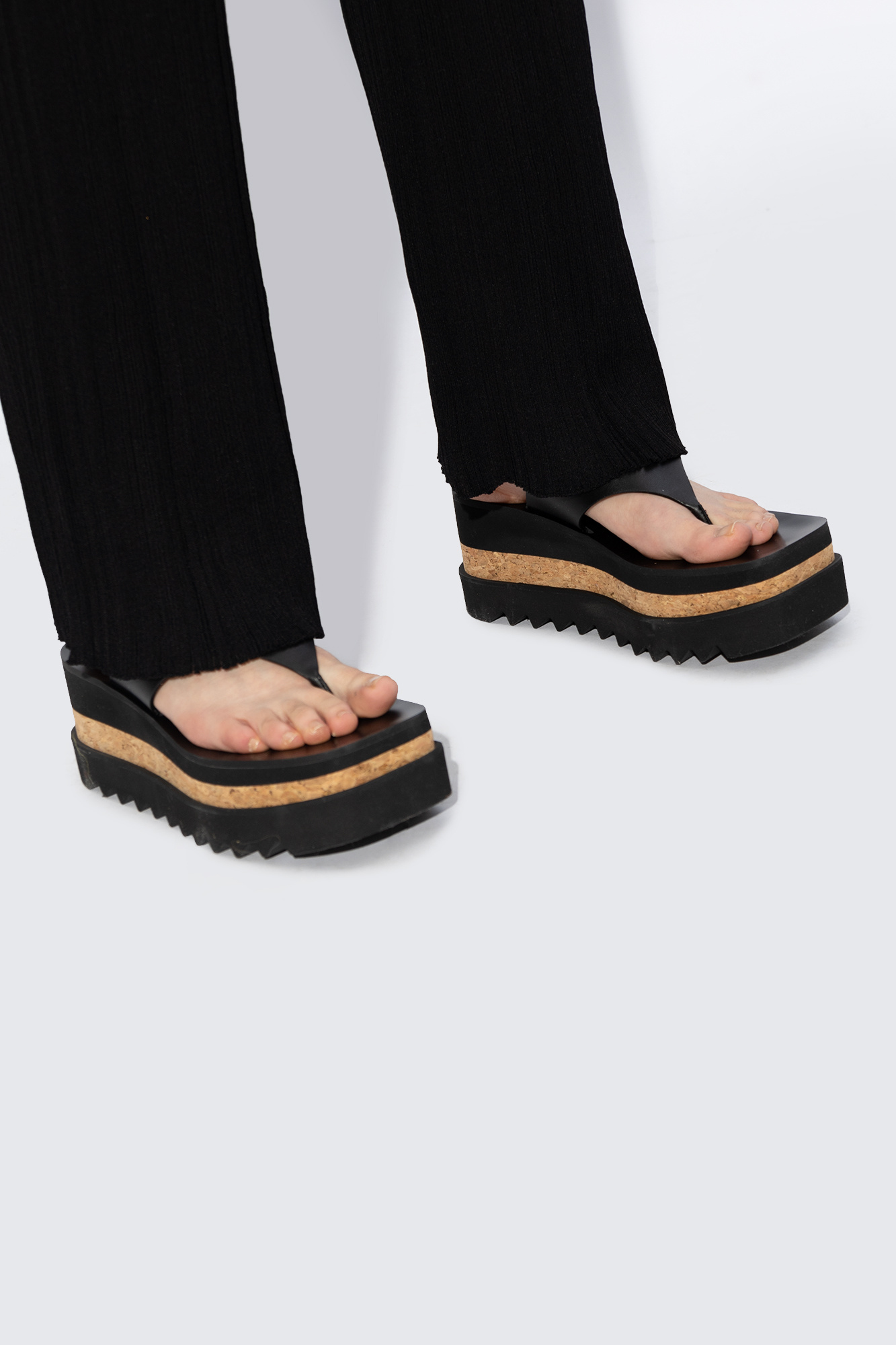 Stella McCartney ‘Sneak-Elyse’ platform flip-flops