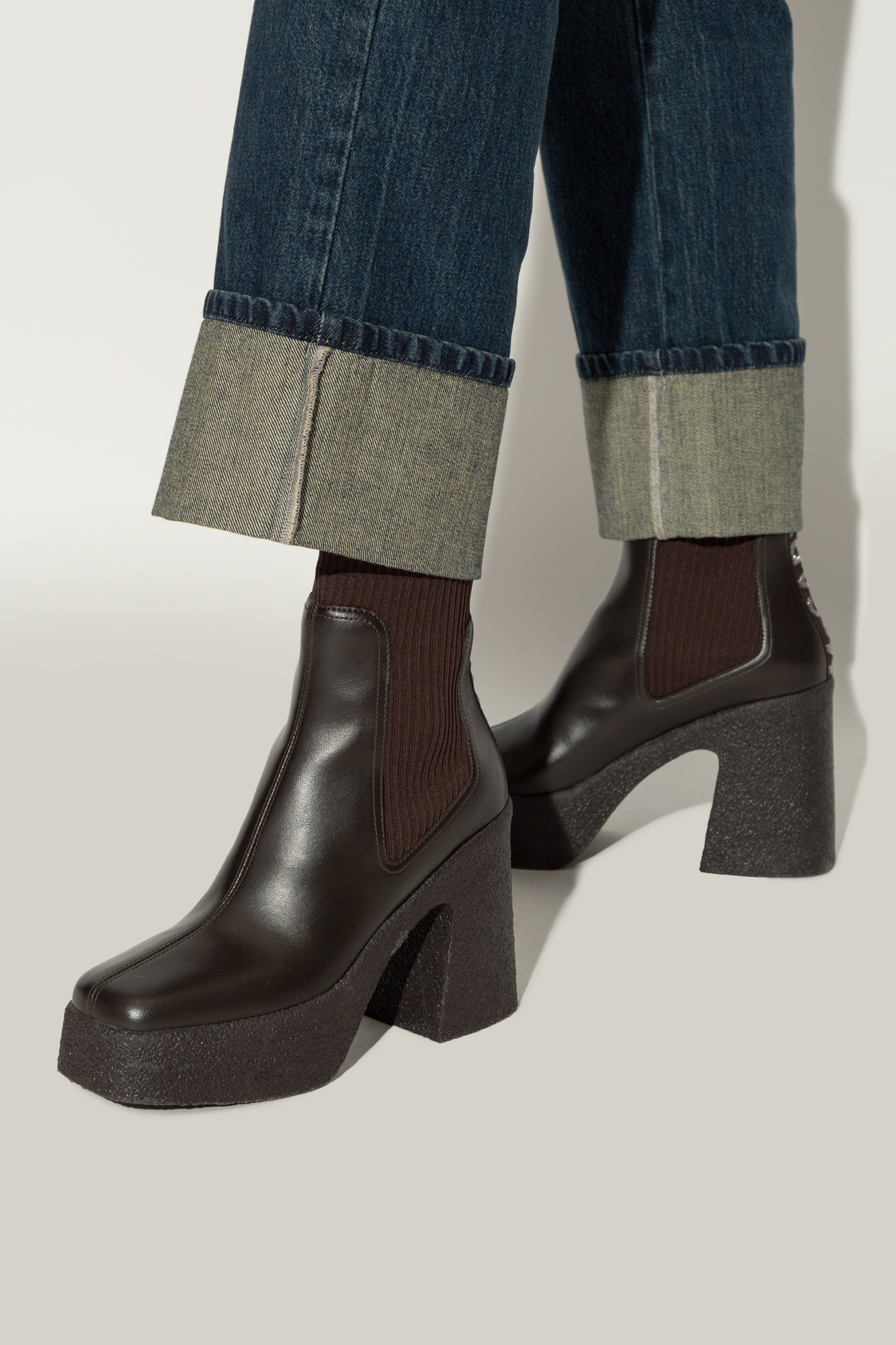 Stella McCartney Heeled ankle boots 'Skyla'