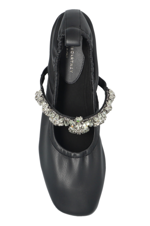 Stella McCartney Bailarinas Elsa con tira de cristal