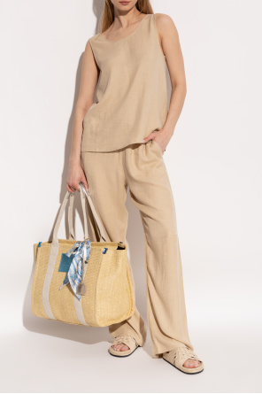 Stella McCartney Klapki z plecionką