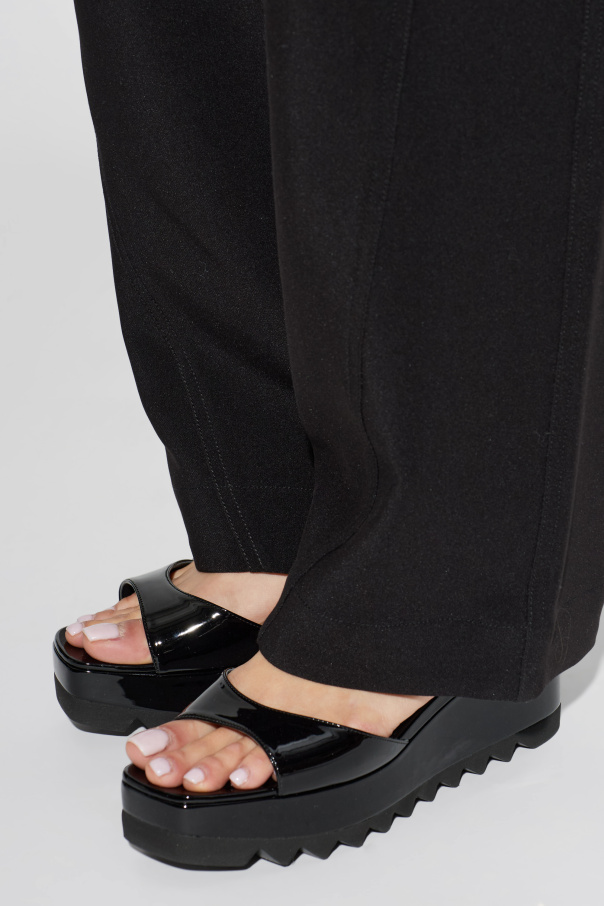 Stella McCartney "Elyse" wedge sandals