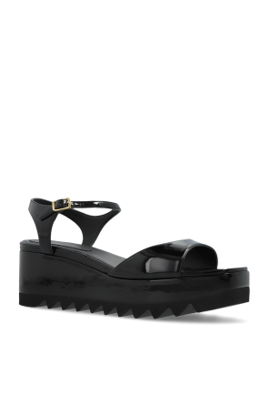 Stella McCartney "Elyse" wedge sandals