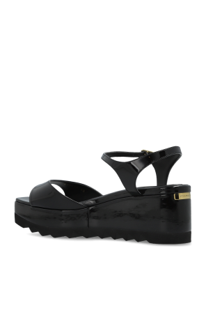Stella McCartney "Elyse" wedge sandals