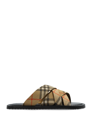 Slippers 'pavillon' od Burberry