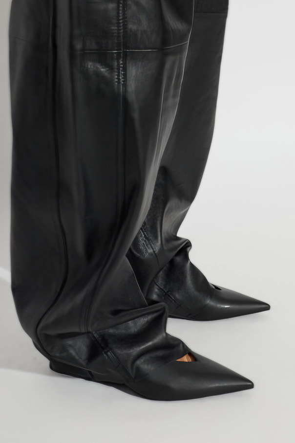 Stella McCartney Sapatos de salto alto com corrente