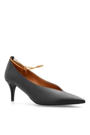 Stella McCartney Sapatos de salto alto com corrente