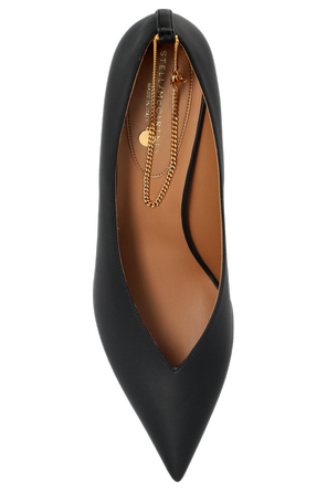 Stella McCartney Sapatos de salto alto com corrente