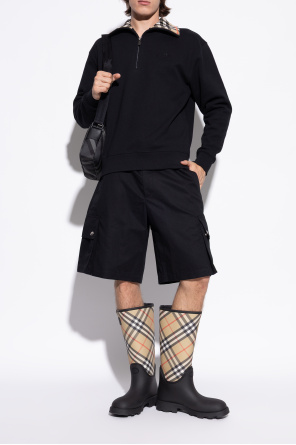 Burberry Plaid-patterned wellington boots