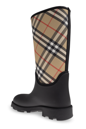 Burberry Plaid-patterned wellington boots