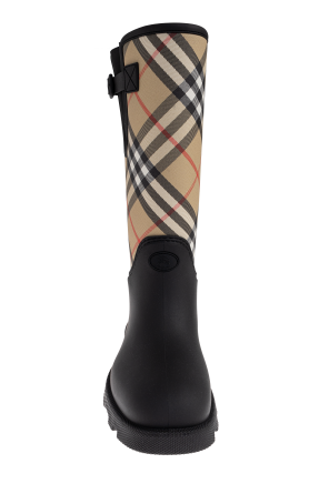 Burberry Plaid-patterned wellington boots