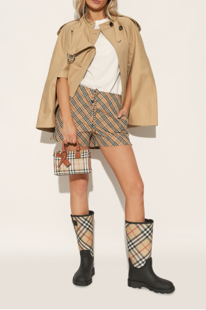 Burberry Patterned wellington boots