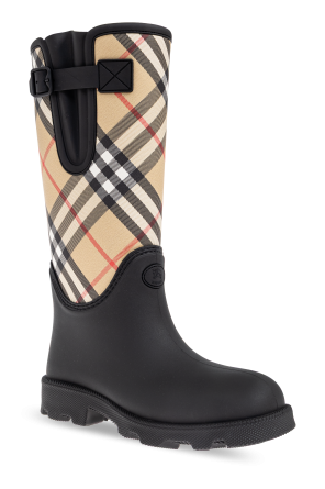 Burberry Patterned wellington boots