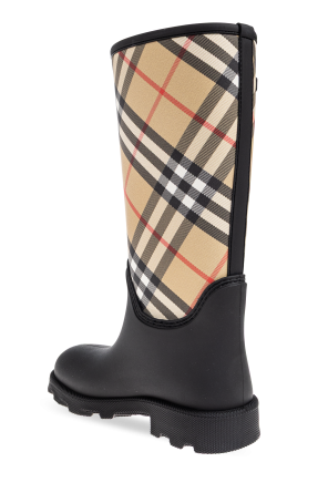 Burberry Patterned wellington boots