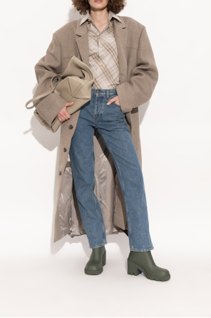 Burberry Kalosze na obcasie `Marsh`