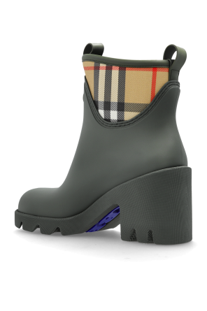Burberry Kalosze na obcasie `Marsh`