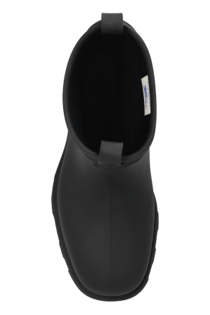 Burberry Short wellington boots with a plaid pattern