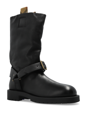 Burberry Suede ankle boots