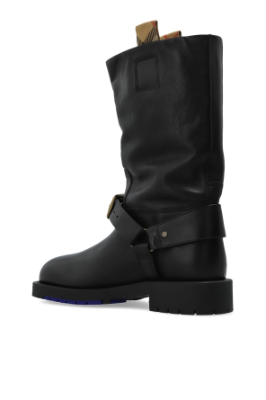 Burberry Suede ankle boots