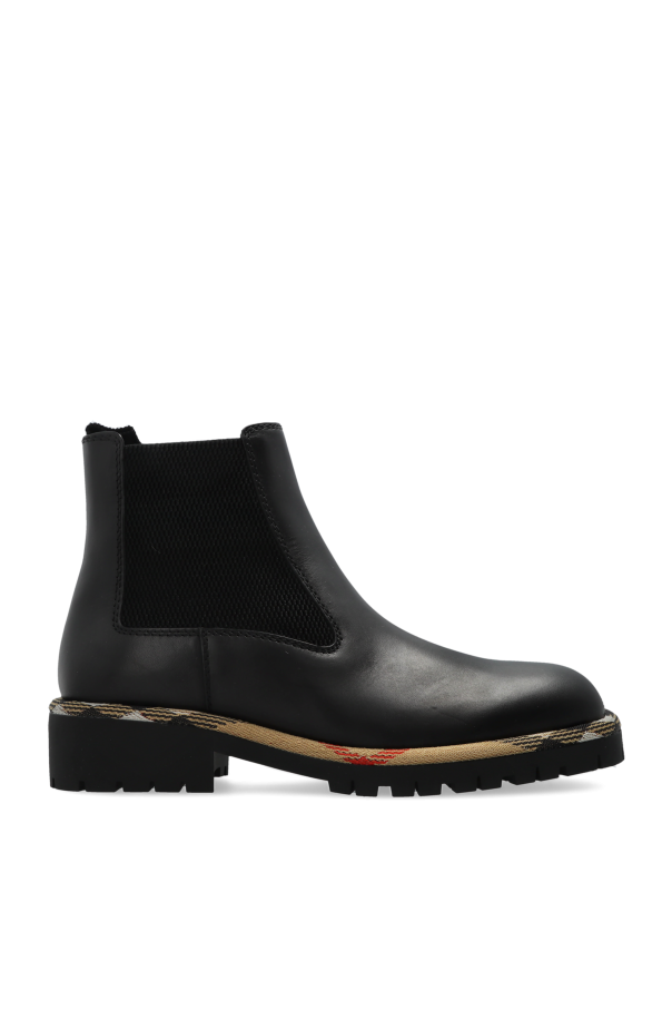 Leather Chelsea boots, zdjęcie 1 Leather Chelsea boots od Burberry