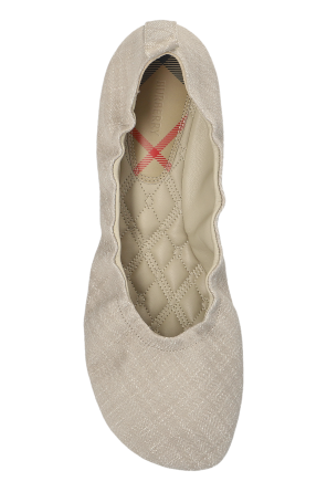 Burberry Ballet flats with a round toe