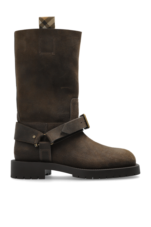 Suede ankle boots od Burberry