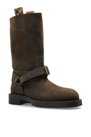 Burberry Suede ankle boots