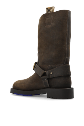 Burberry Suede ankle boots