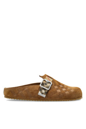 Suede slides 'Urchin'