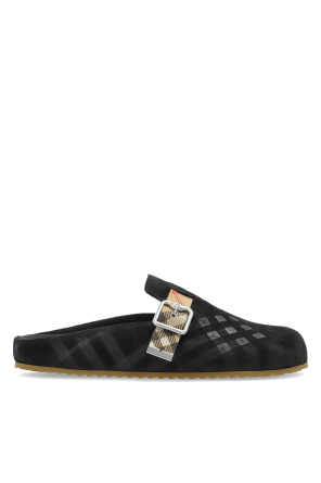 Suede slides `Urchin`