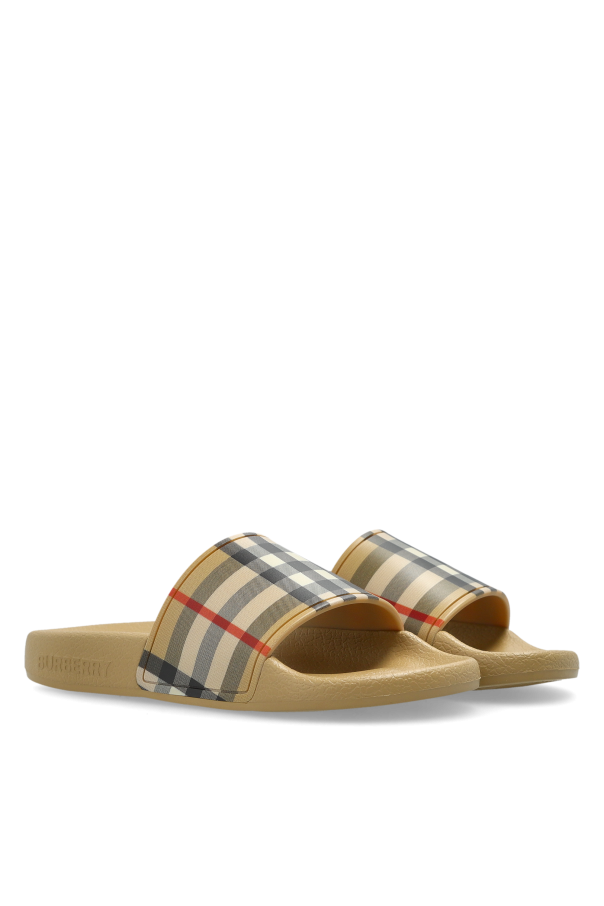 Burberry Kids Rubber flip-flops "Furley"