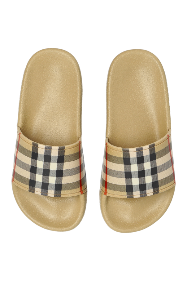 Burberry Kids Rubber flip-flops "Furley"