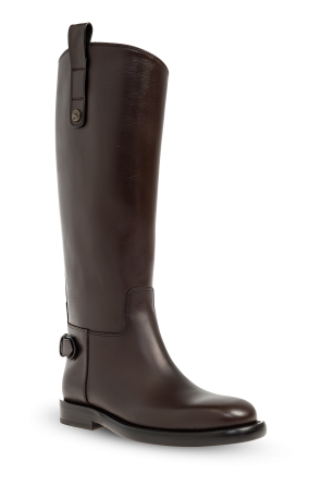 Burberry Skórzane kozaki