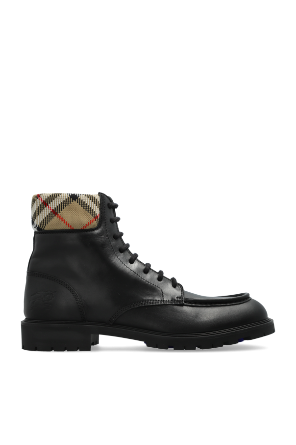 Leather 'Rogue' boots od Burberry