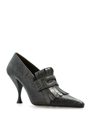 Burberry Leather heeled shoes