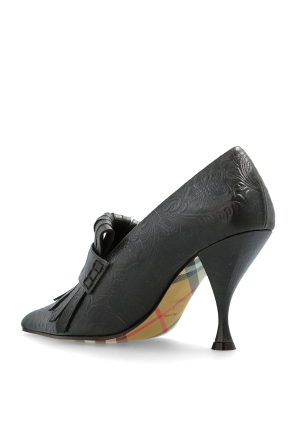 Burberry Leather heeled shoes